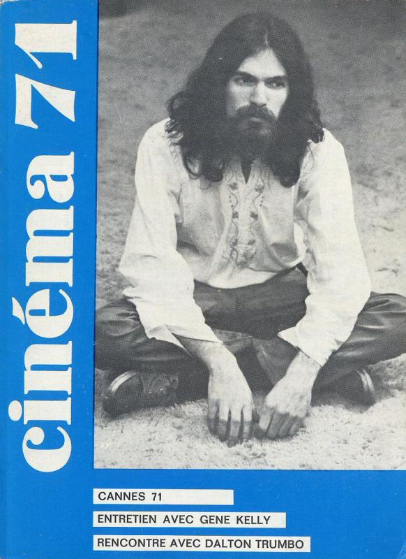 CINEMA (50s-90s Fr) magazine side cover Issue 158  1971