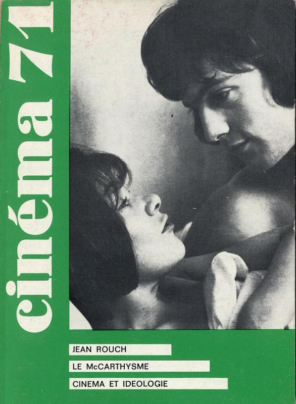 CINEMA (50s-90s Fr) magazine side cover Issue 160  1971