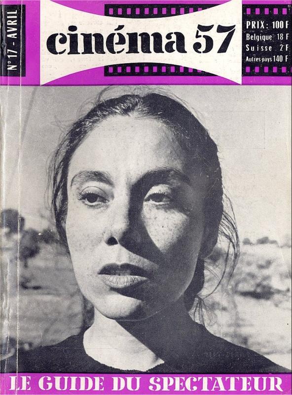 CINEMA (50s-90s Fr) magazine side cover Issue 17  1957