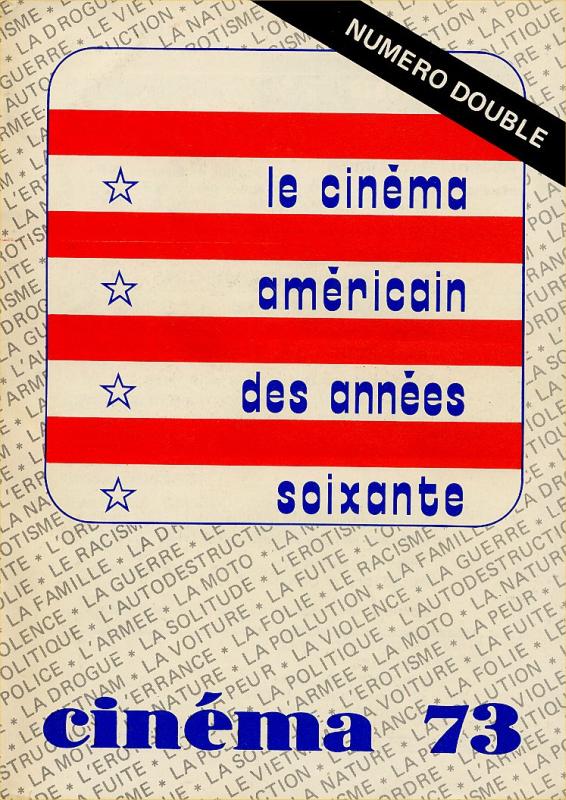 CINEMA (50s-90s Fr) magazine side cover Issue 178/179  1973