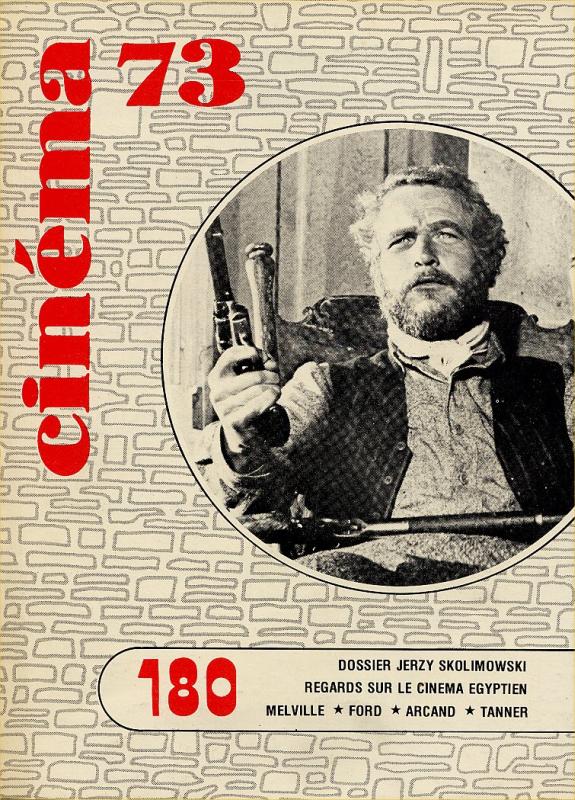 CINEMA (50s-90s Fr) magazine side cover Issue 180  1973