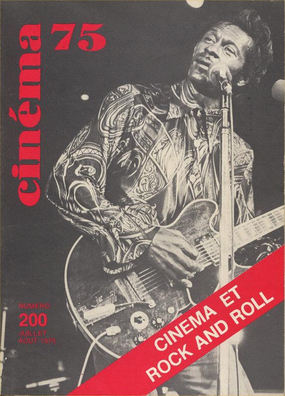 CINEMA (50s-90s Fr) magazine side cover Issue 200  1975