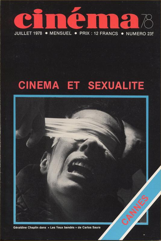 CINEMA (50s-90s Fr) magazine side cover Issue 235  1978