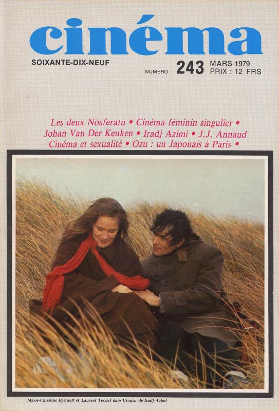 CINEMA (50s-90s Fr) magazine side cover Issue 243  1979