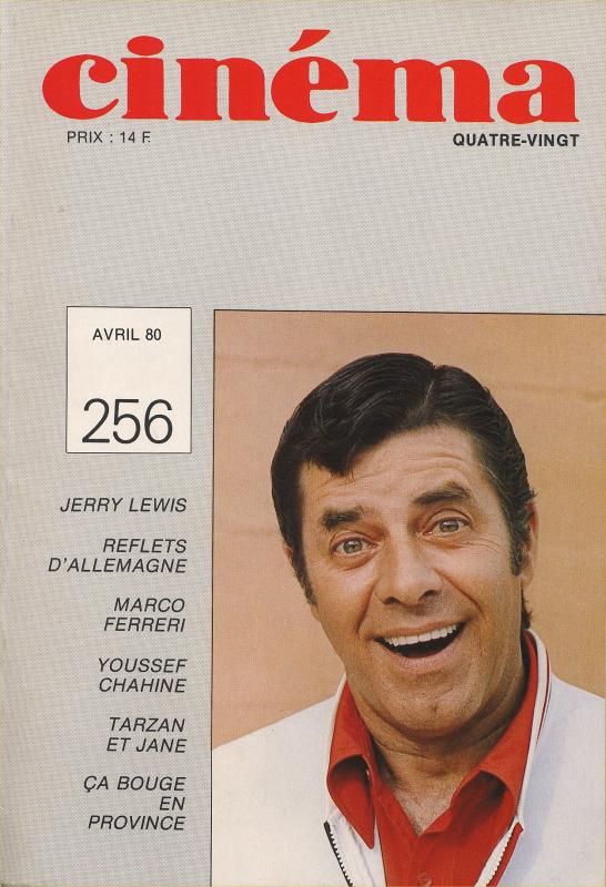 CINEMA (50s-90s Fr) magazine side cover Issue 256  1980
