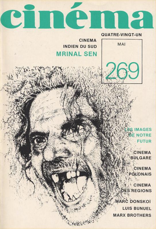 CINEMA (50s-90s Fr) magazine side cover Issue 269  1981