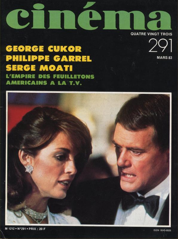 CINEMA (50s-90s Fr) magazine side cover Issue 291  1983
