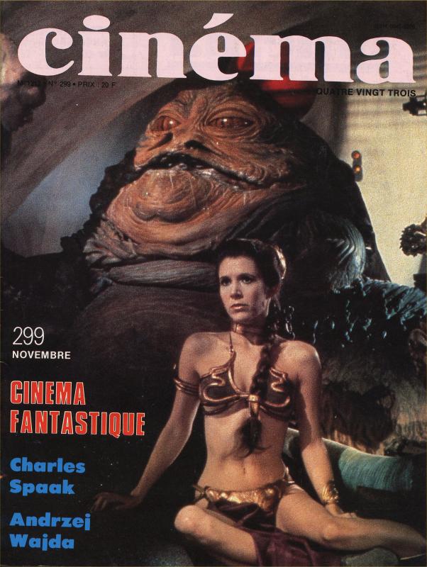 CINEMA (50s-90s Fr) magazine side cover Issue 299  1983