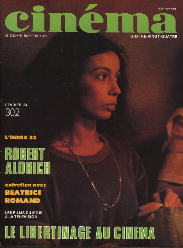 CINEMA (50s-90s Fr) magazine side cover Issue 302  1984