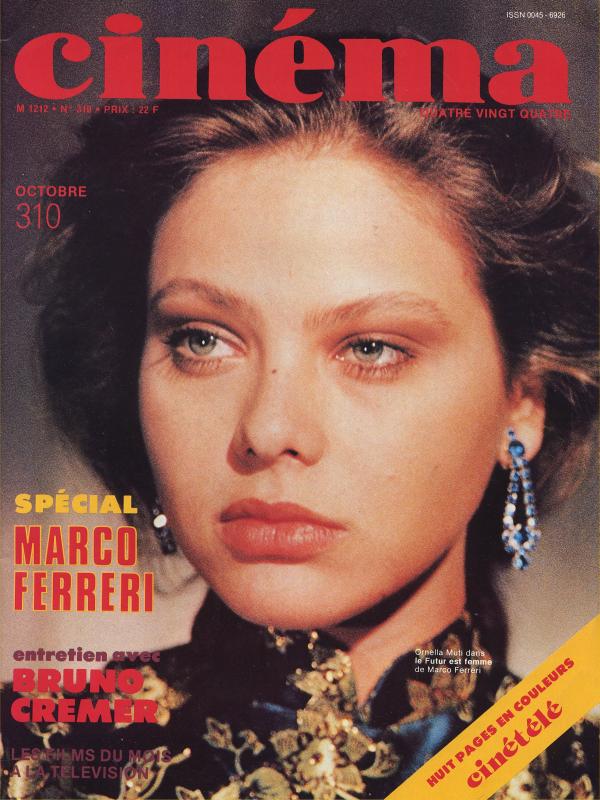 CINEMA (50s-90s Fr) magazine side cover Issue 310  1984