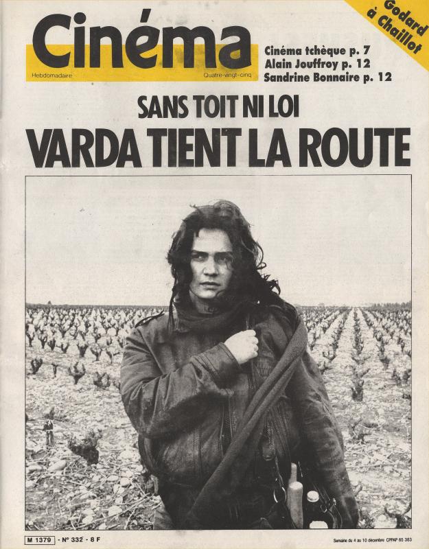 CINEMA (50s-90s Fr) magazine side cover Issue 332  1985