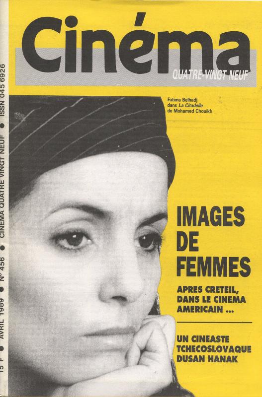 CINEMA (50s-90s Fr) magazine side cover Issue 456  1989