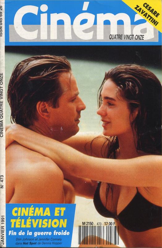 CINEMA (50s-90s Fr) magazine side cover Issue 473  1991