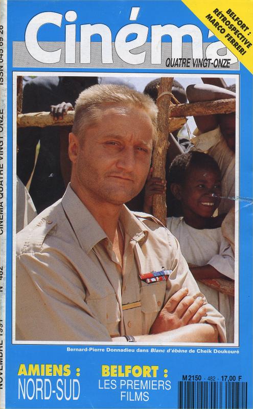 CINEMA (50s-90s Fr) magazine side cover Issue 482  1991