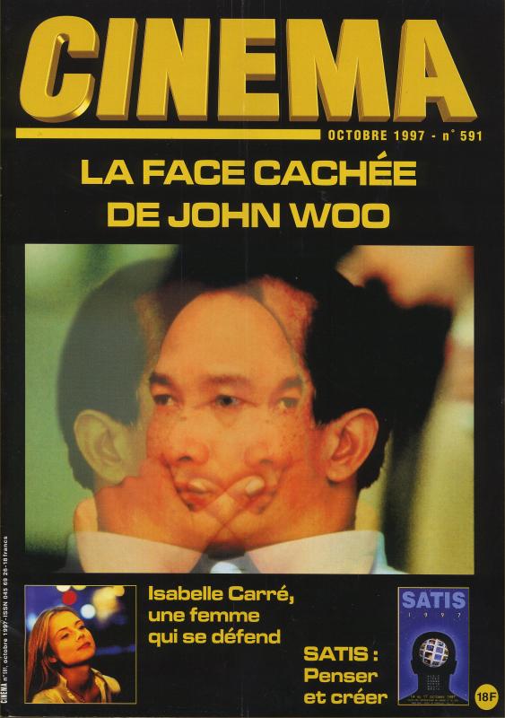 CINEMA (50s-90s Fr) magazine side cover Issue 591  1997