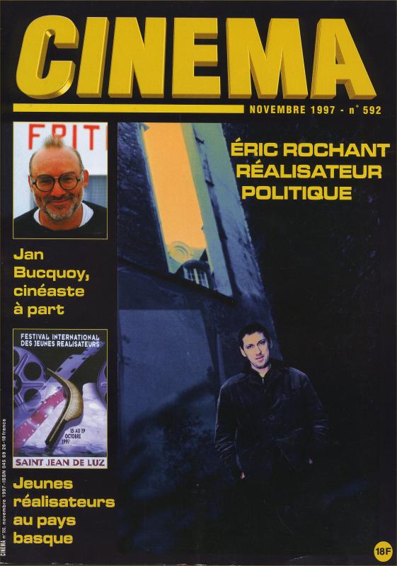 CINEMA (50s-90s Fr) magazine side cover Issue 592  1997