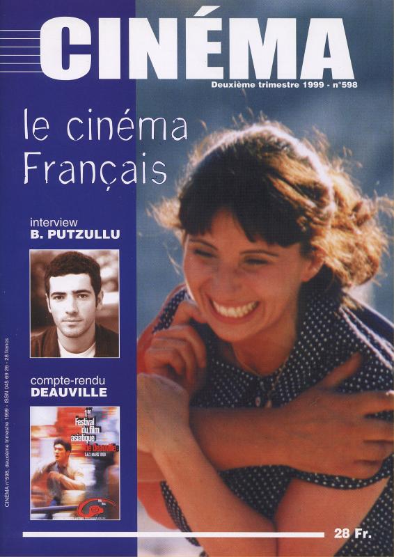 CINEMA (50s-90s Fr) magazine side cover Issue 598  1999