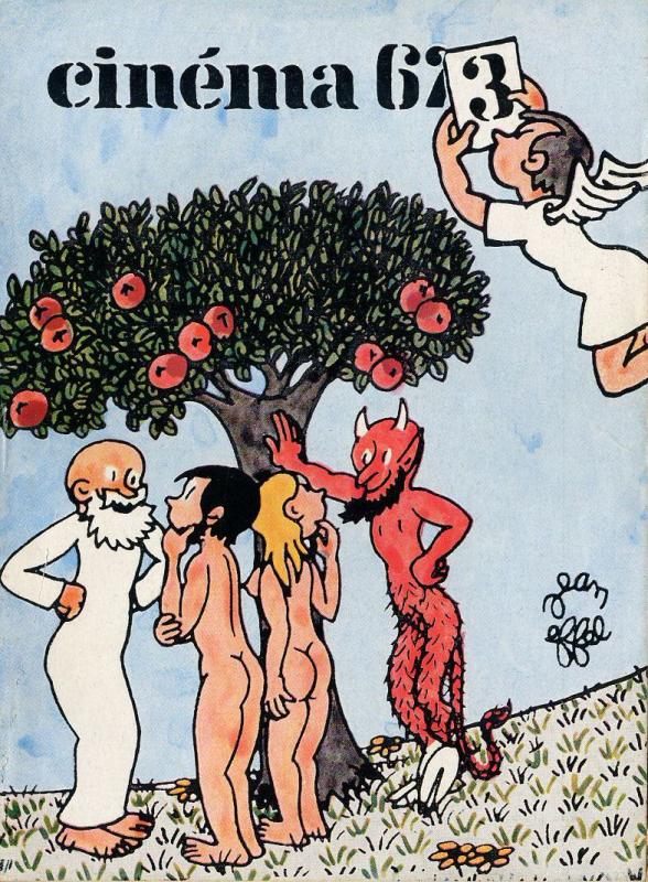 CINEMA (50s-90s Fr) magazine side cover Issue 72  1963