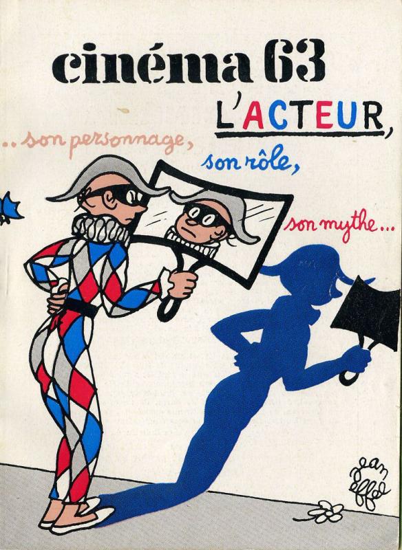 CINEMA (50s-90s Fr) magazine side cover Issue 78  1963