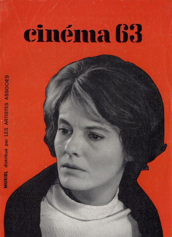 CINEMA (50s-90s Fr) magazine side cover Issue 80  1963