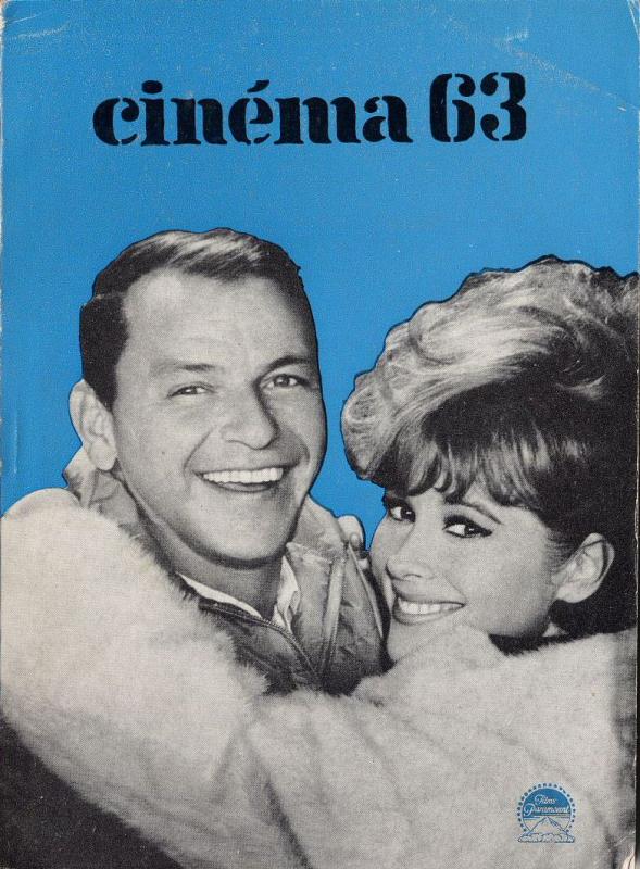 CINEMA (50s-90s Fr) magazine side cover Issue 81  1963