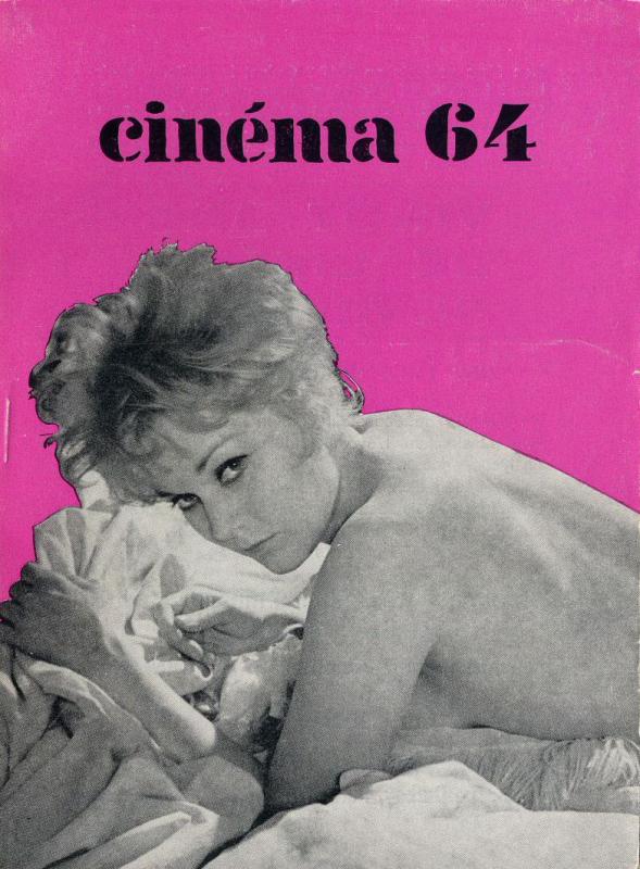 CINEMA (50s-90s Fr) magazine side cover Issue 82  1964