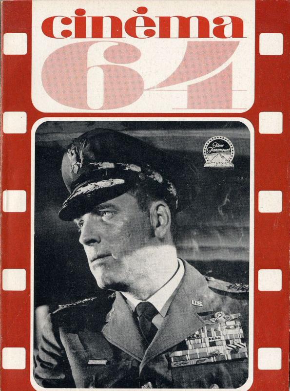 CINEMA (50s-90s Fr) magazine side cover Issue 85  1964