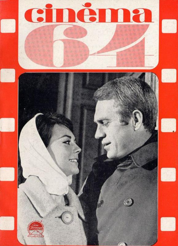 CINEMA (50s-90s Fr) magazine side cover Issue 89  1964