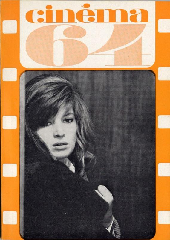 CINEMA (50s-90s Fr) magazine side cover Issue 91  1964