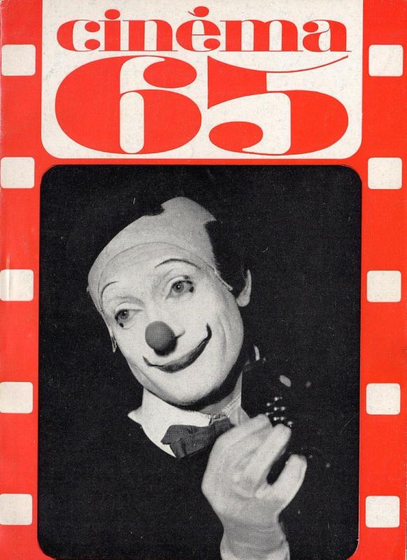 CINEMA (50s-90s Fr) magazine side cover Issue 93  1965