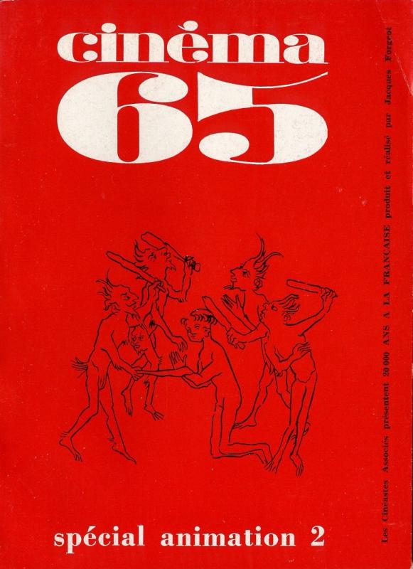 CINEMA (50s-90s Fr) magazine side cover Issue 98  1965