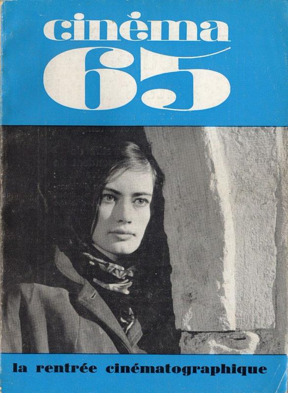 CINEMA (50s-90s Fr) magazine side cover Issue 99  1965