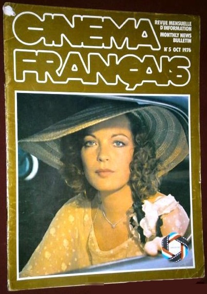 CINEMA FRANCAIS magazine side cover Issue 5 October 1976