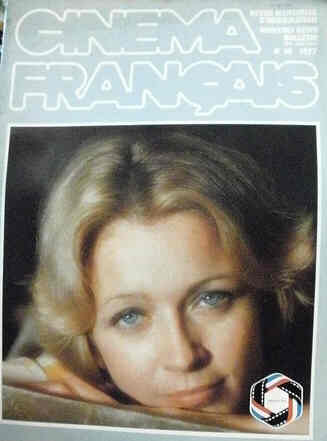 CINEMA FRANCAIS magazine side cover Issue 10 March 1977