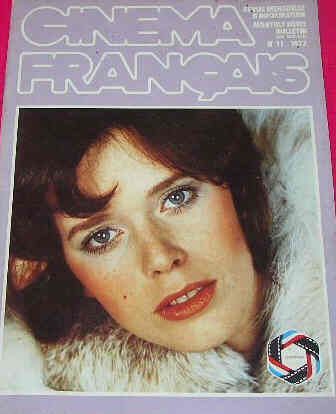 CINEMA FRANCAIS magazine side cover Issue 11 April 1977