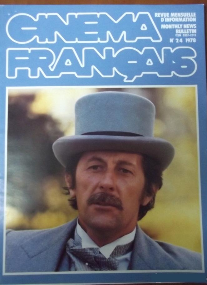 CINEMA FRANCAIS magazine side cover Issue 24 November 1978