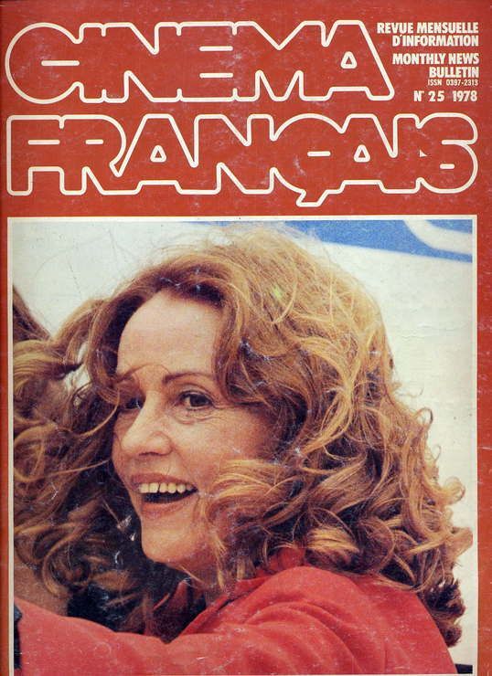 CINEMA FRANCAIS magazine side cover Issue 25 December 1978