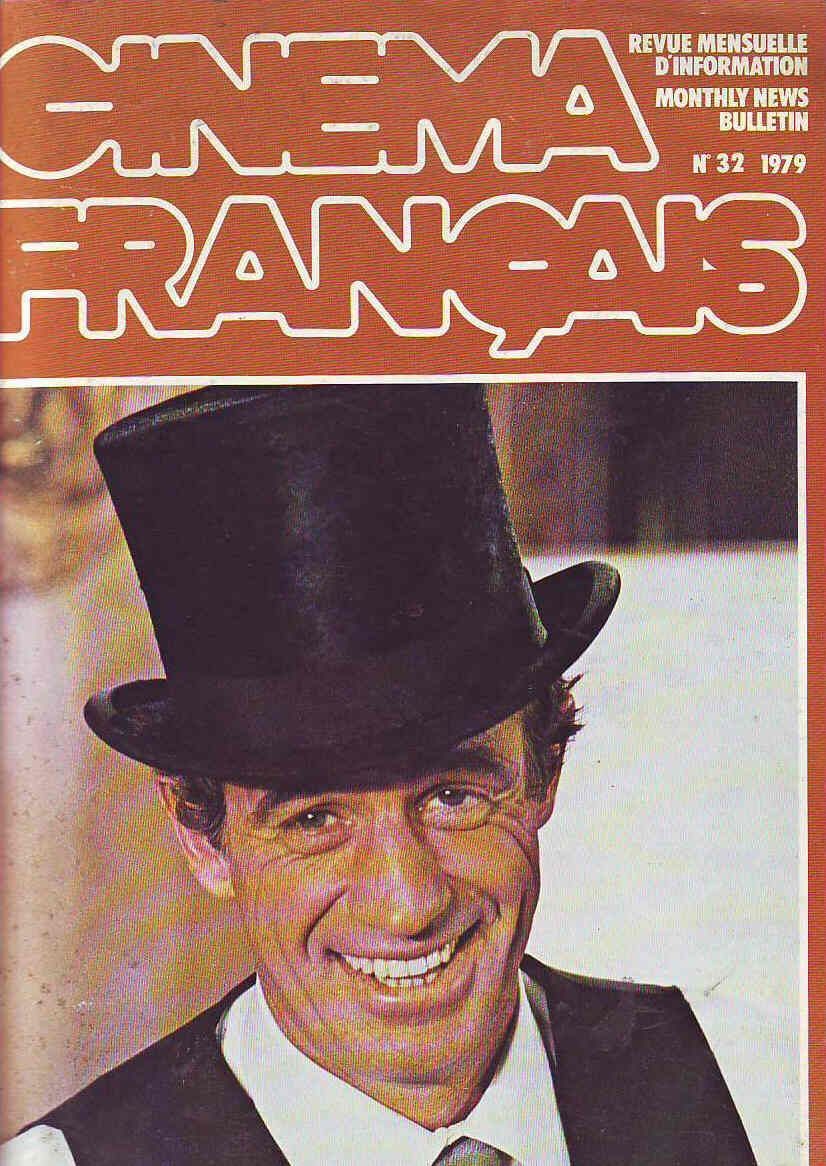 CINEMA FRANCAIS magazine side cover Issue 32 January 1980