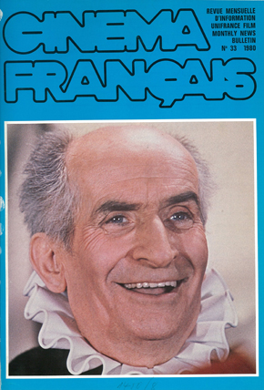CINEMA FRANCAIS magazine side cover Issue 33 March 1980