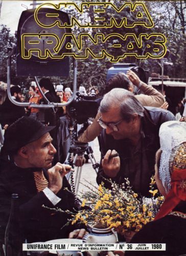CINEMA FRANCAIS magazine side cover Issue 36 June 1980