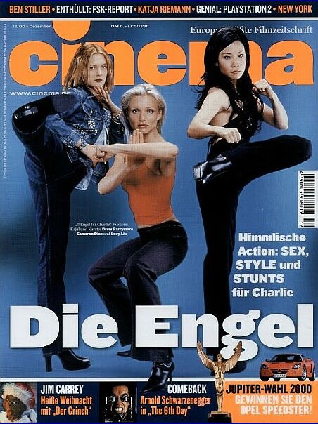 CINEMA (De) magazine side cover Issue 271 December 2000