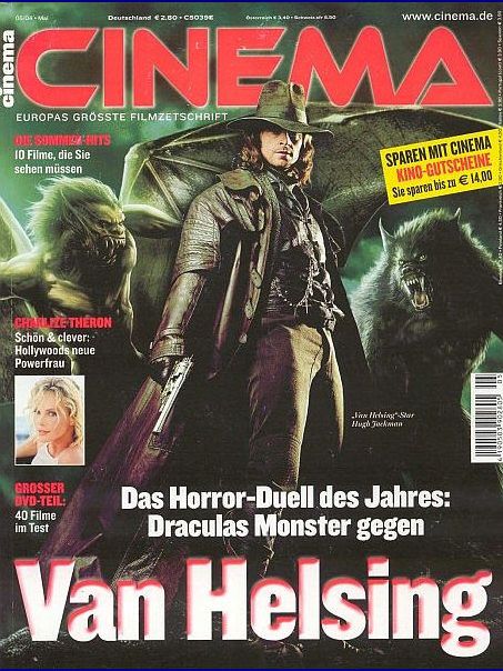 CINEMA (De) magazine side cover Issue 312 May 2004