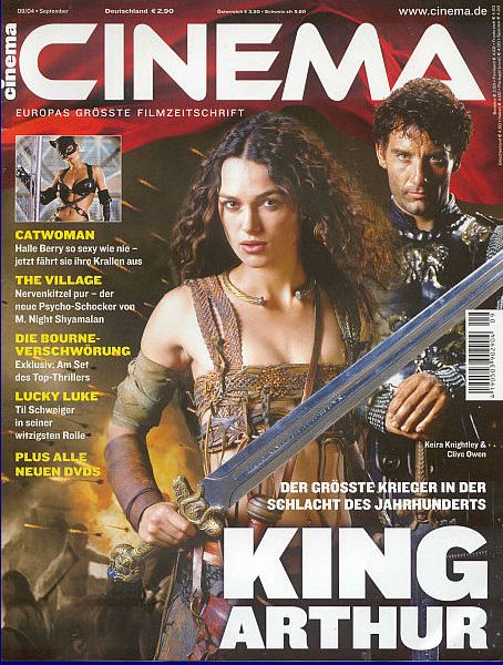 CINEMA (De) magazine side cover Issue 316 September 2004