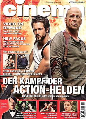 CINEMA (De) magazine side cover Issue 346 March 2007
