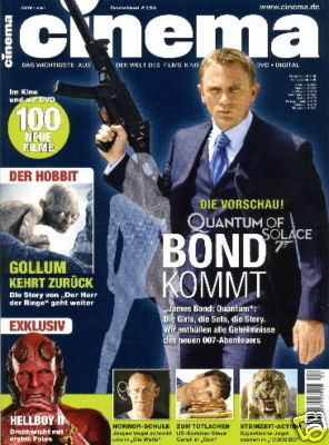 CINEMA (De) magazine side cover Issue 359 April 2008