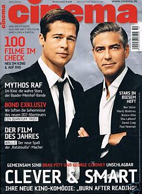 CINEMA (De) magazine side cover Issue 365 October 2008