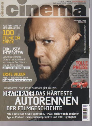 CINEMA (De) magazine side cover Issue 367 December 2008