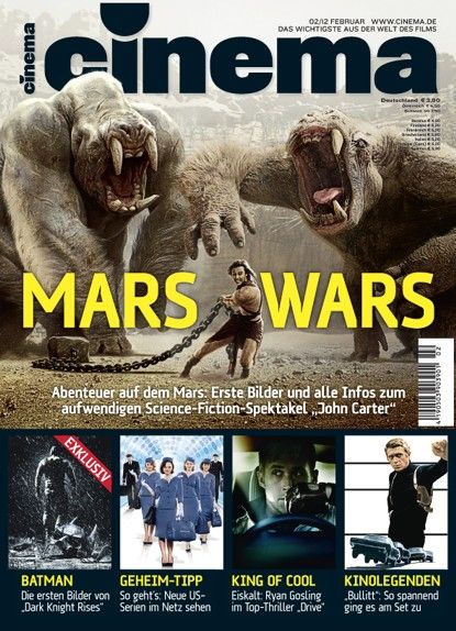 CINEMA (De) magazine side cover Issue 405 February 2012