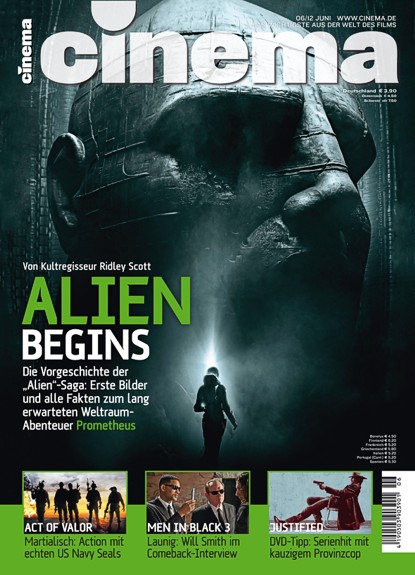 CINEMA (De) magazine side cover Issue 409 June 2012