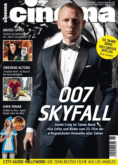 CINEMA (De) magazine side cover Issue 414 November 2012